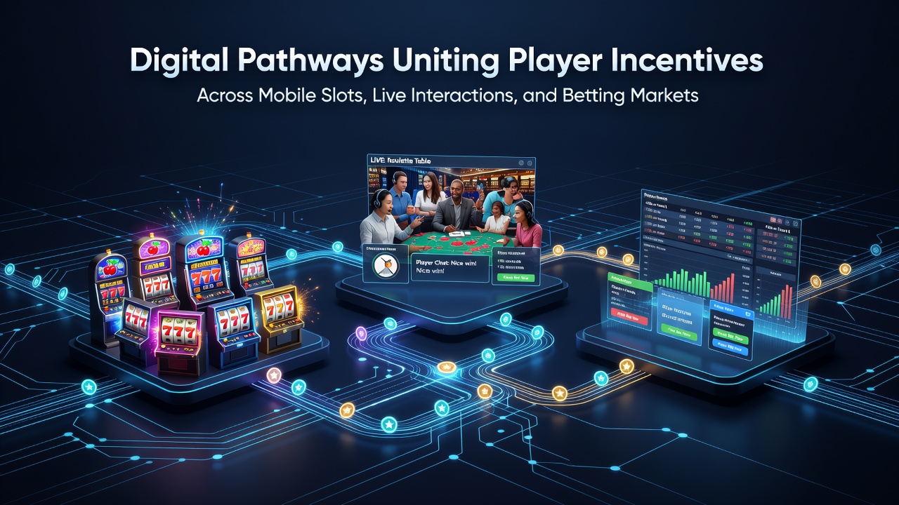 Digitale Verbindungen zwischen mobilen Slots, Live-Tischen und Wettmärkten auf einer hybriden Plattform