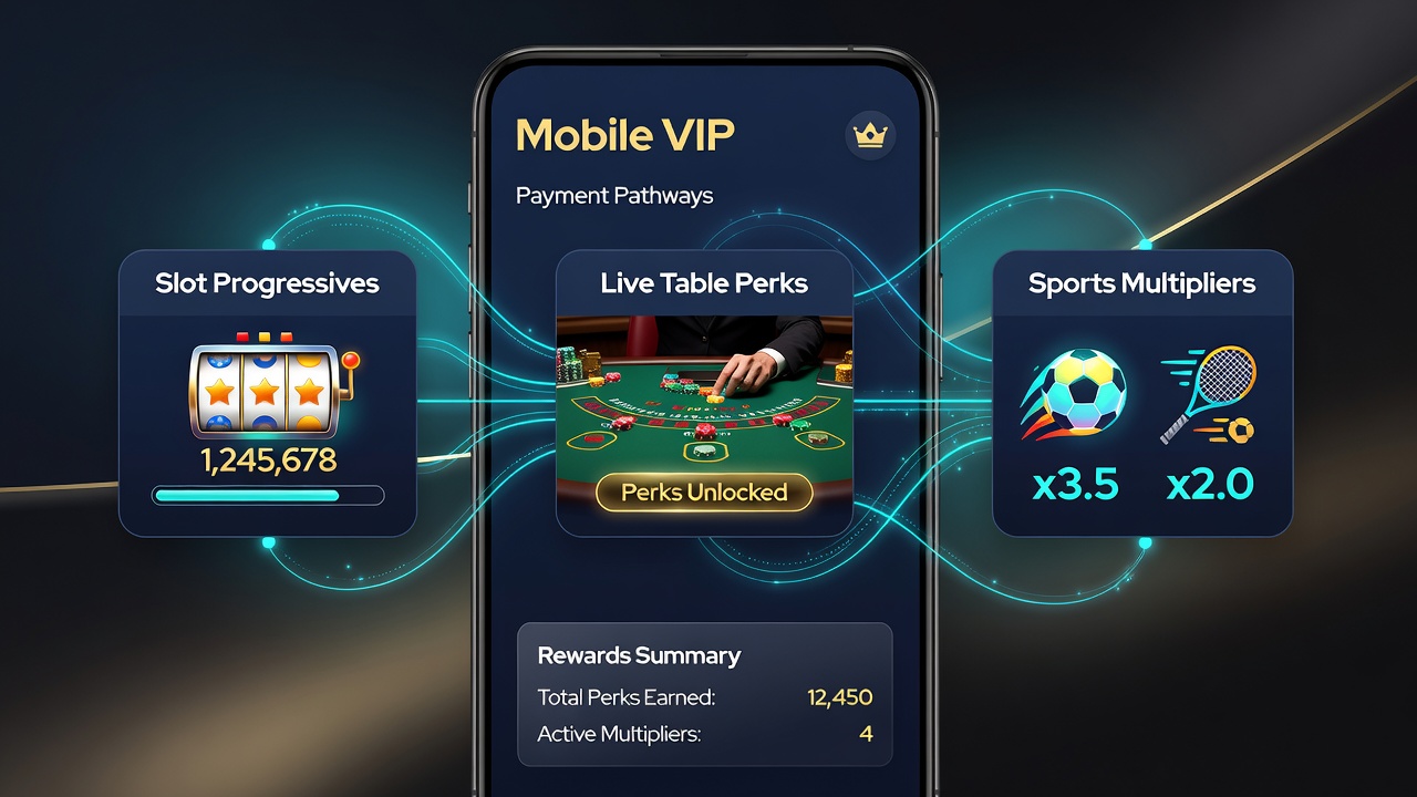 Mobile VIP-Einstellungen nutzen vernetzte Zahlungspfade zur Synchronisation von Progressivjackpots, Live-Tisch-Vorteilen und Sport-Multiplikatoren