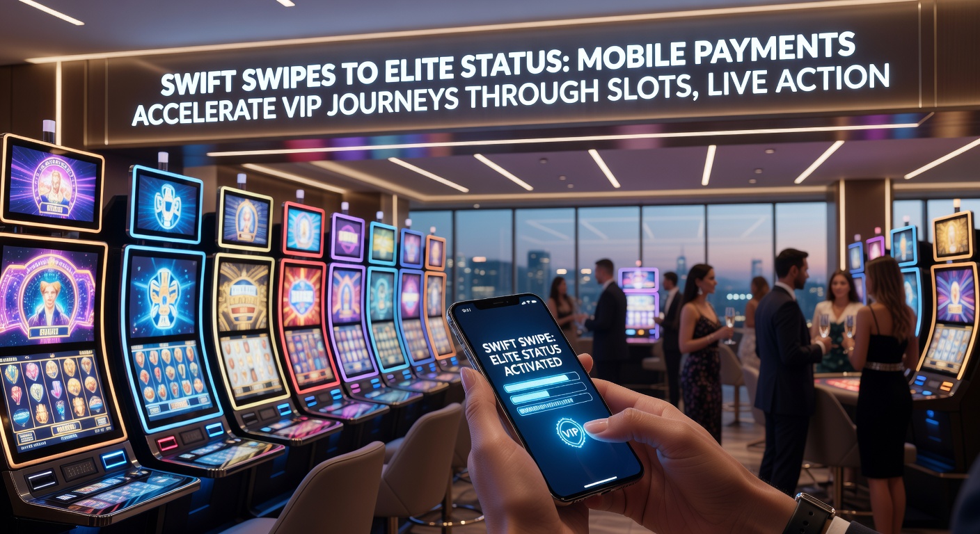 Live-Casino-Tisch mit Mobile-Pay-Overlay und VIP-Badge, umgeben von Slots und Wett-Optionen