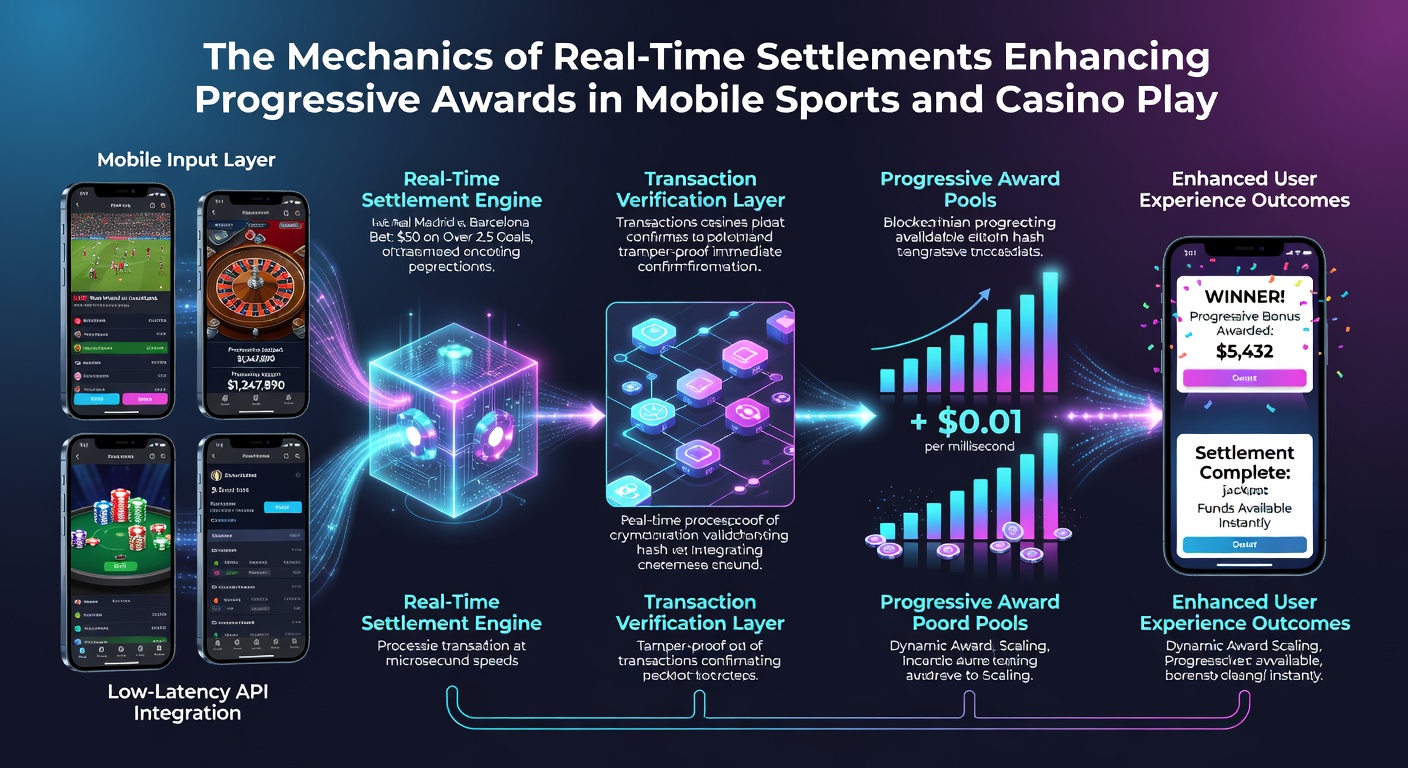 Visualisierung von Algorithmen und Netzwerken für progressive Jackpots in Echtzeit auf mobilen Geräten