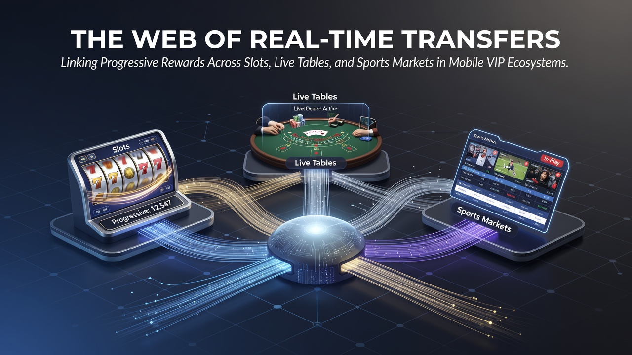 Vernetzung von Echtzeit-Transfers in mobilen VIP-Ökosystemen mit Slots, Live-Tischen und Sportmärkten